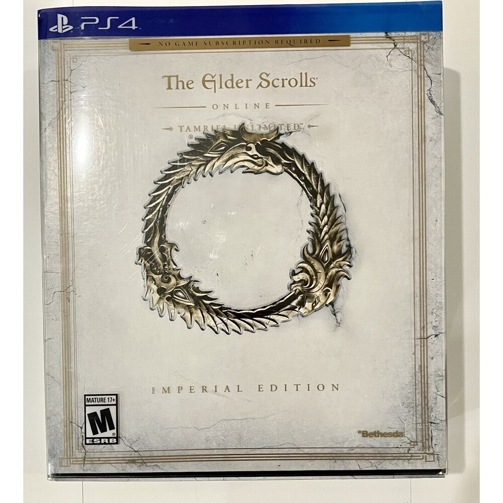 The Elder Scrolls Online: Tamriel Unlimited PS4 Sony Playstation Box Set NEW